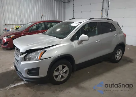 2015 Chevrolet Trax Lt из США, поврежденный, VIN KL7CJRSB6FB072067